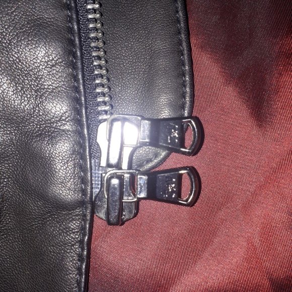 John Varvatos Black Leather Lambskin Blazer Jacket (fits Large – Xlarge) - Picture 9 of 9